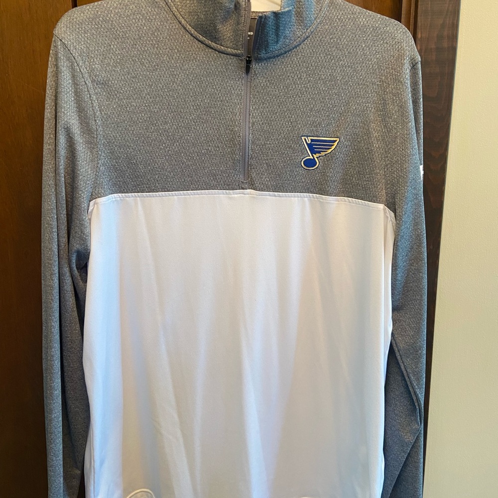 St. Louis Blues pullover. Worn twice.